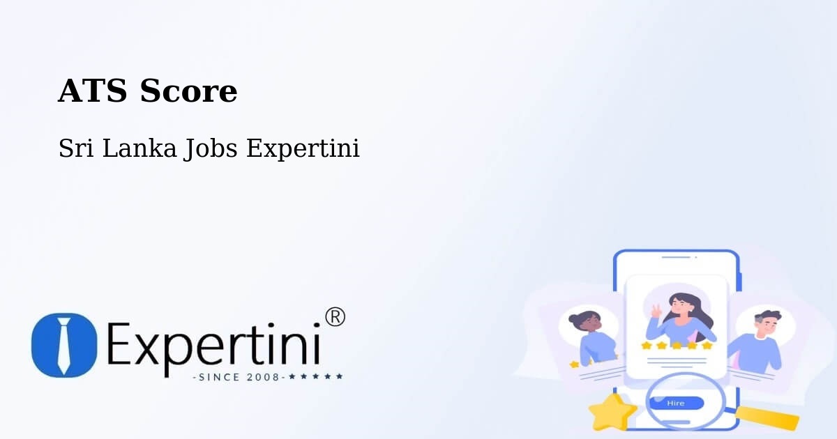 Resume ATS Score & Job Description Match Tool – Sri Lanka - Sri Lanka Jobs Expertini